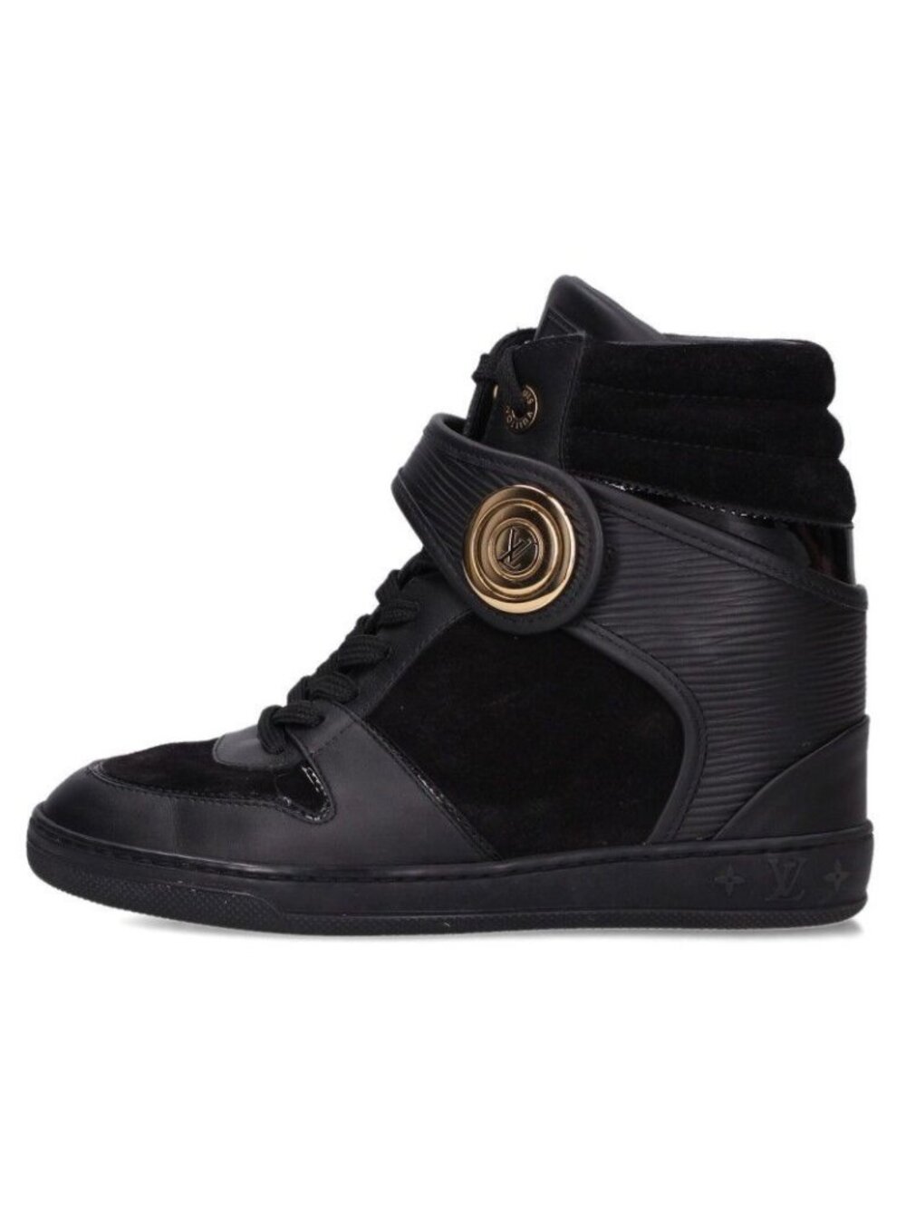 Louis Vuitton Postmark Line Epi High Cut Sneakers
